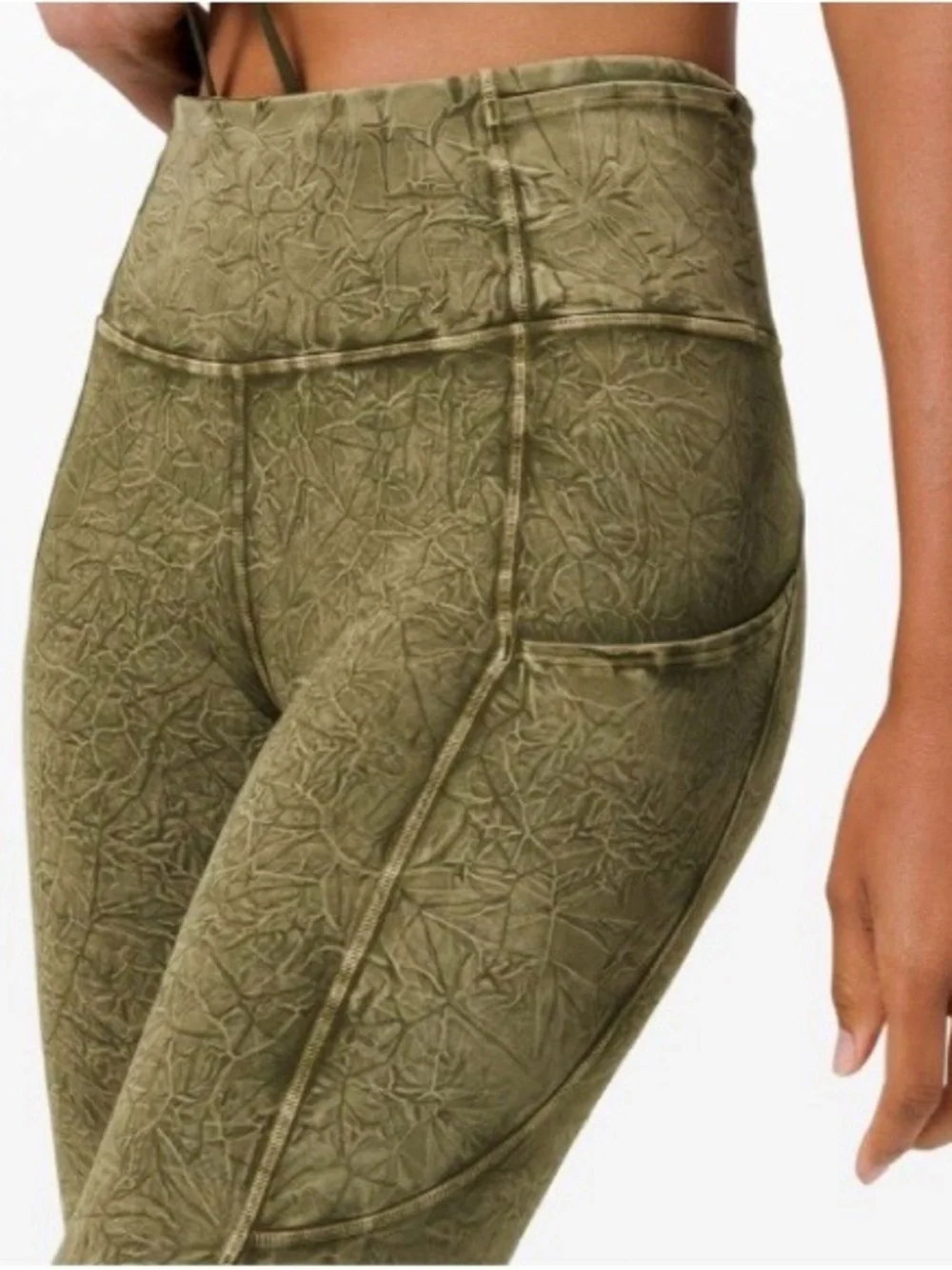 Lululemon Fast & Free Short 10” *Ice Wash Moss Green Bike Shorts 8 Style LW7BGHS